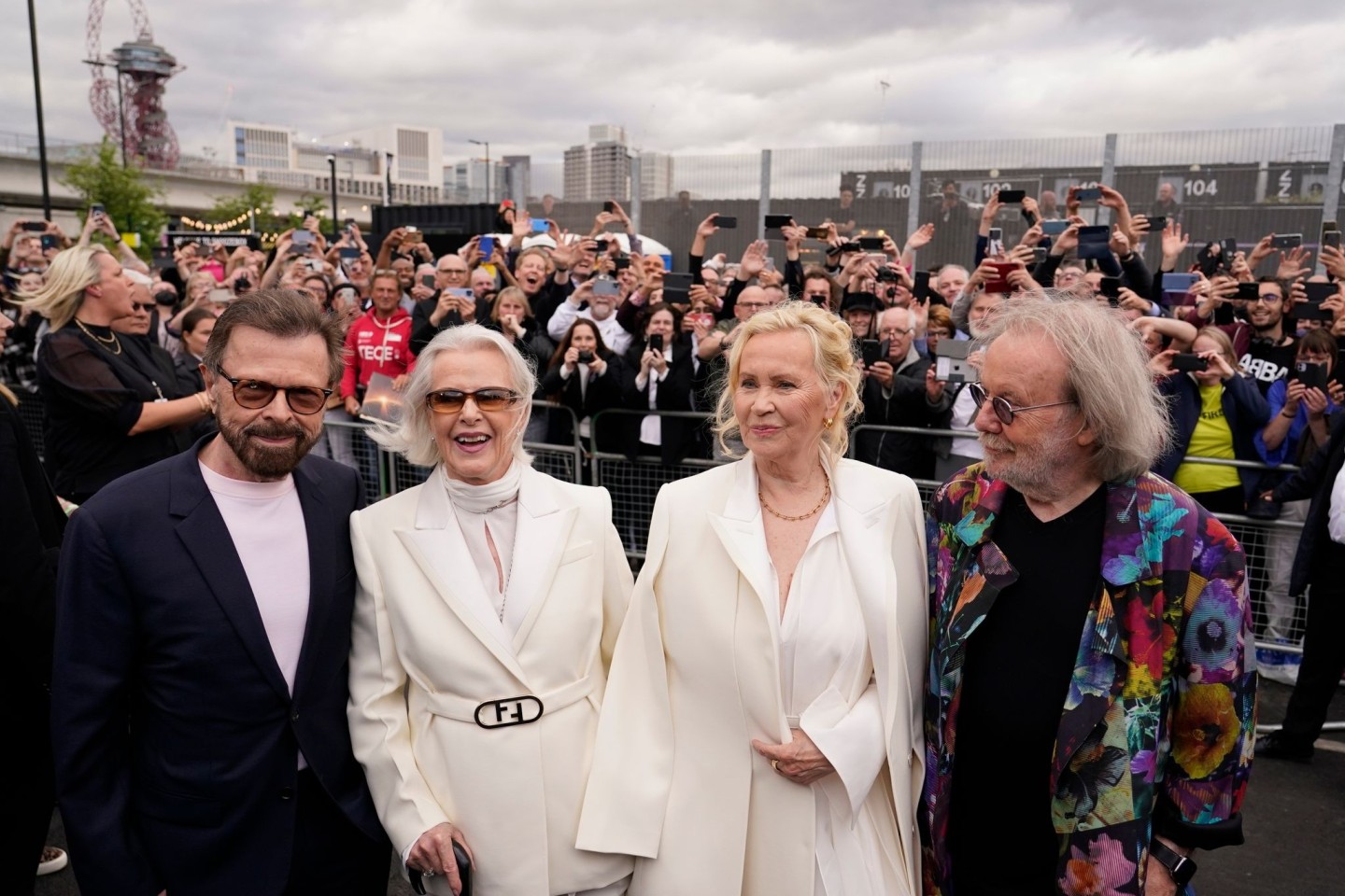 Björn Ulvaeus (l-r), Anni-Frid Lyngstad, Agnetha Fältskog und Benny Andersson sind Abba.