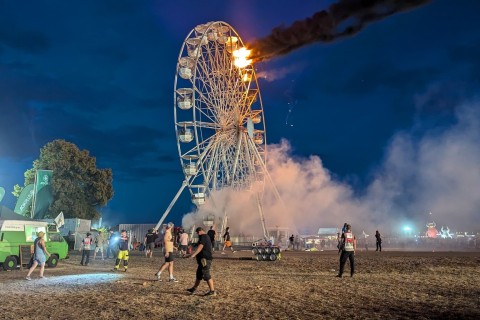 Mindestens 23 Verletzte bei Riesenradbrand - Experte vor Ort